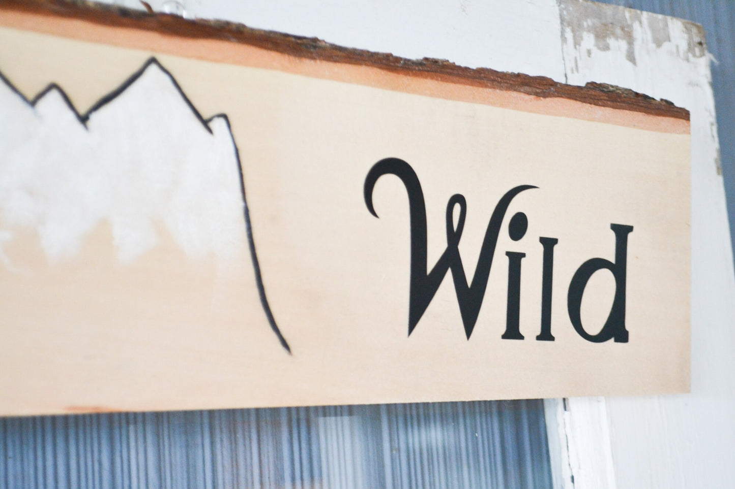 Rustic Stay Wild Wood Sign-Farmhouse Sign-Nursery Decor