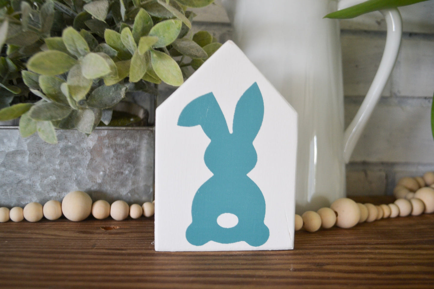 Mini Bunny Home Decor-Tiered Tray Decor-Easter Decoration for Tiered Tray