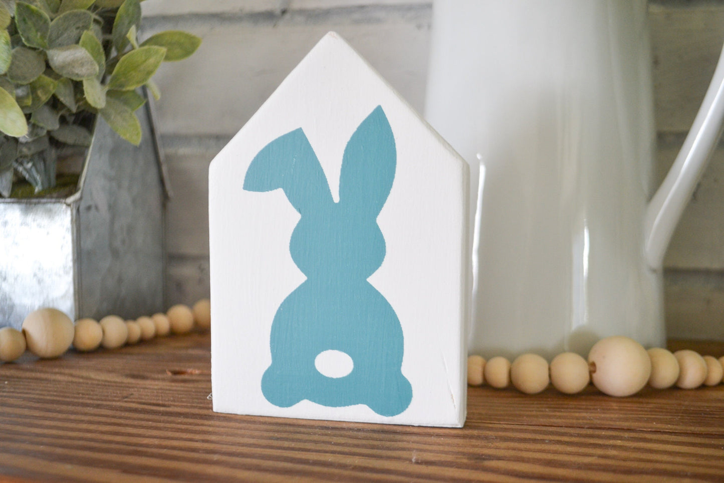 Mini Bunny Home Decor-Tiered Tray Decor-Easter Decoration for Tiered Tray